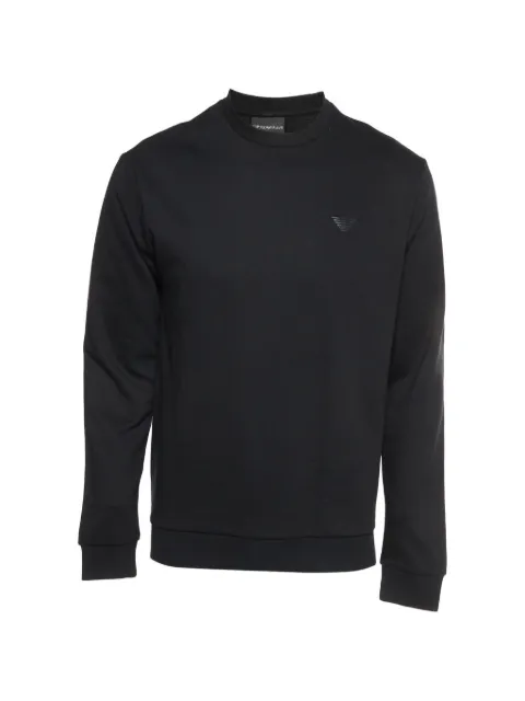 Emporio Armani Pre-Owned Felpa con applicazione logo
