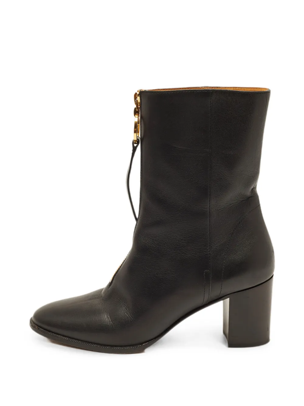 Christian Dior Pre-Owned Effrontee leather ankle boots - Schwarz
