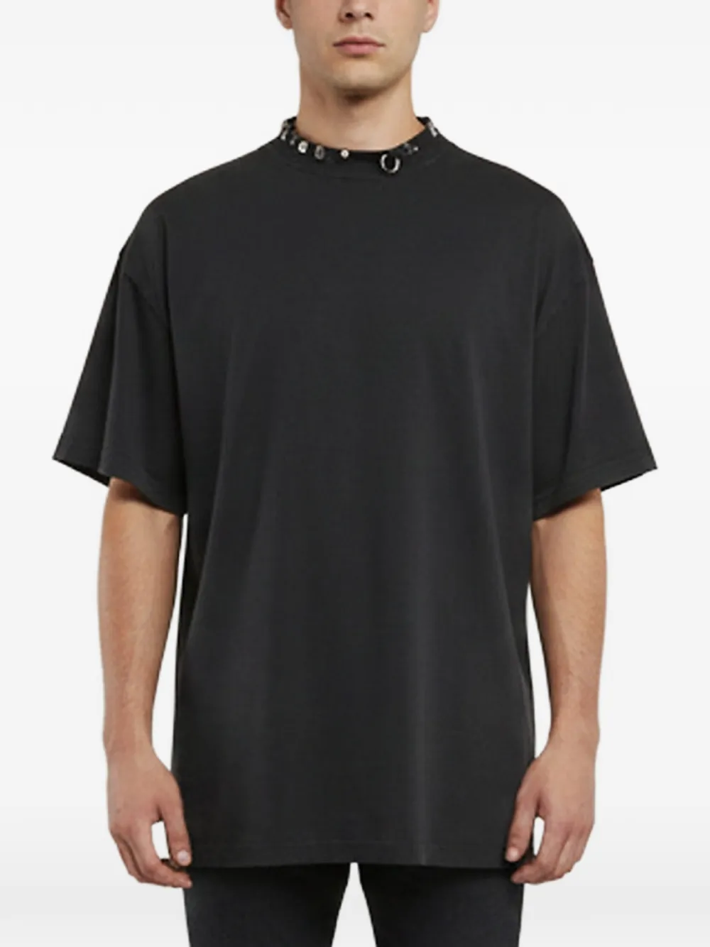 Balenciaga Pre-Owned distressed T-shirt - Schwarz