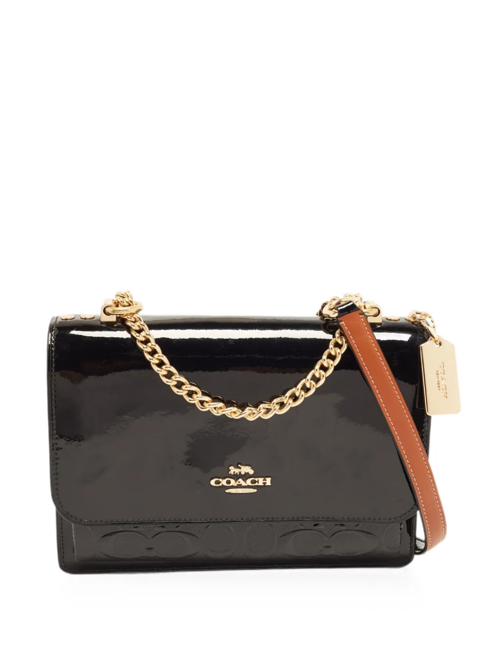 Coach Klare embossed crossbody bag - Nero