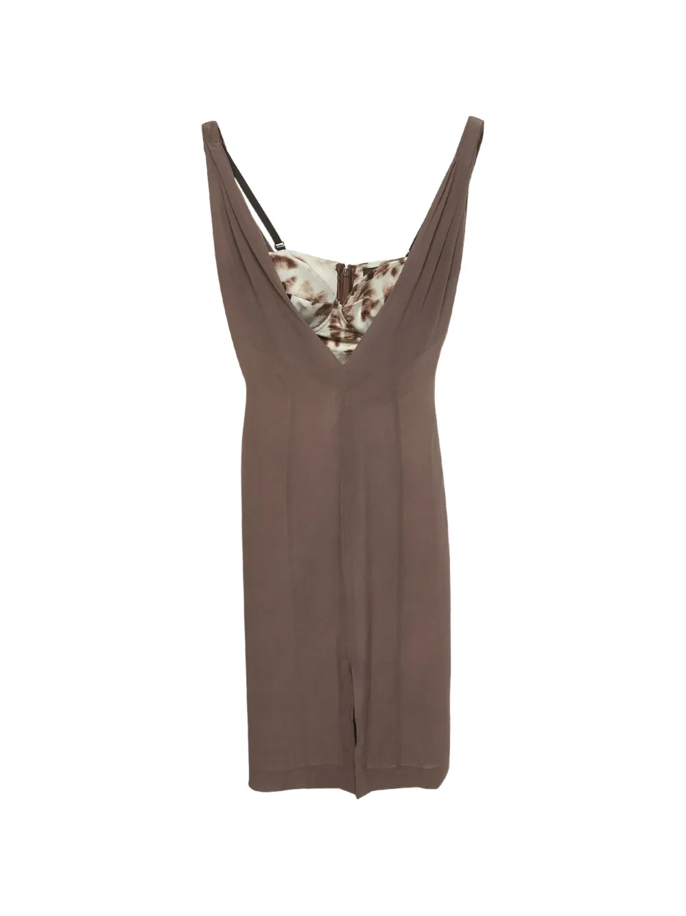 Just Cavalli Vintage sleeveless dress - Brown