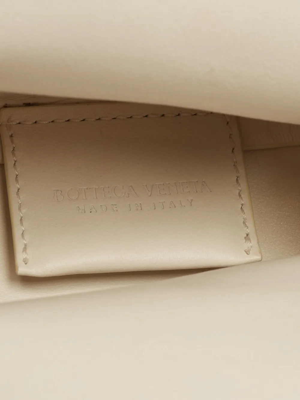 Bottega Veneta Pre-Owned Point kleine shopper Wit