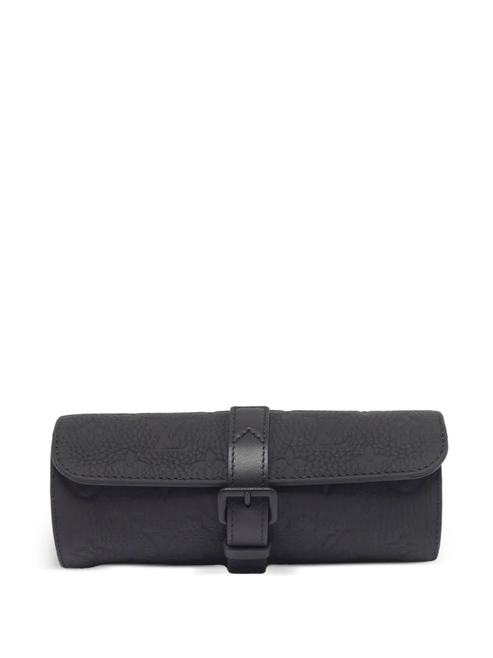 Louis Vuitton Pre-Owned Monogram Taurillon watch case - Black