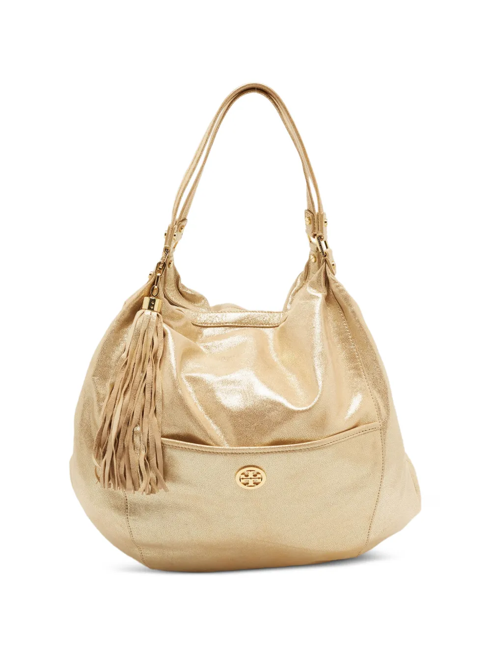 Tory Burch Dean tassel tote bag - Oro