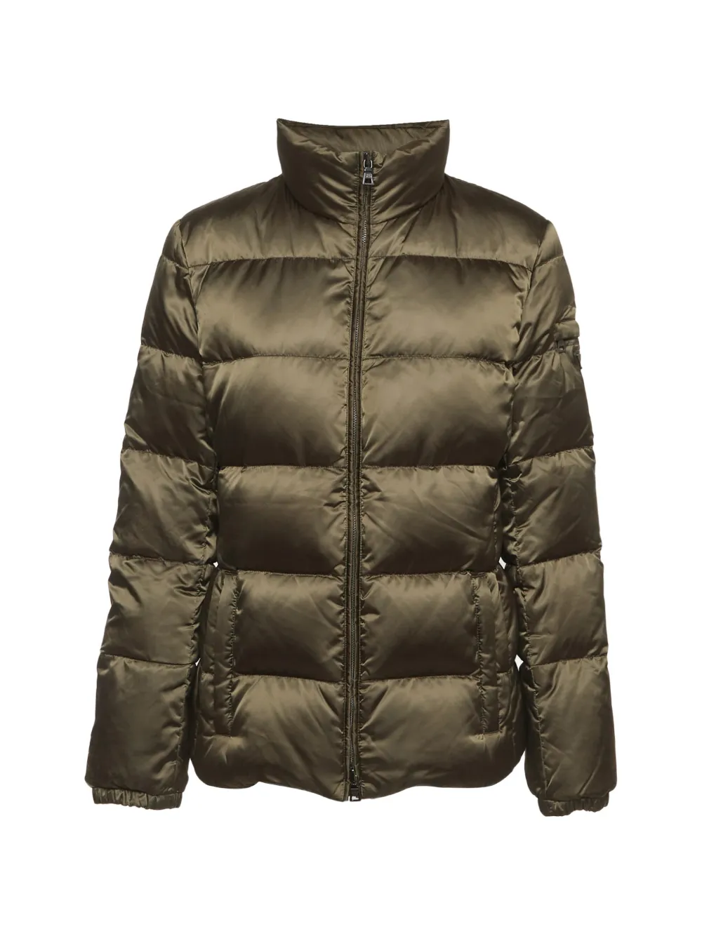 Prada Pre-Owned quilted puffer jacket - Grün