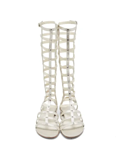 Stuart Weitzman sandalias Gladiator de piel