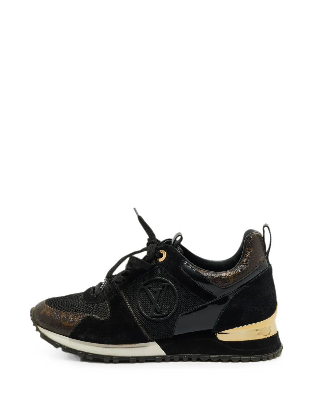 Louis Vuitton Pre-Owned Run Away Monogram sneakers - Schwarz