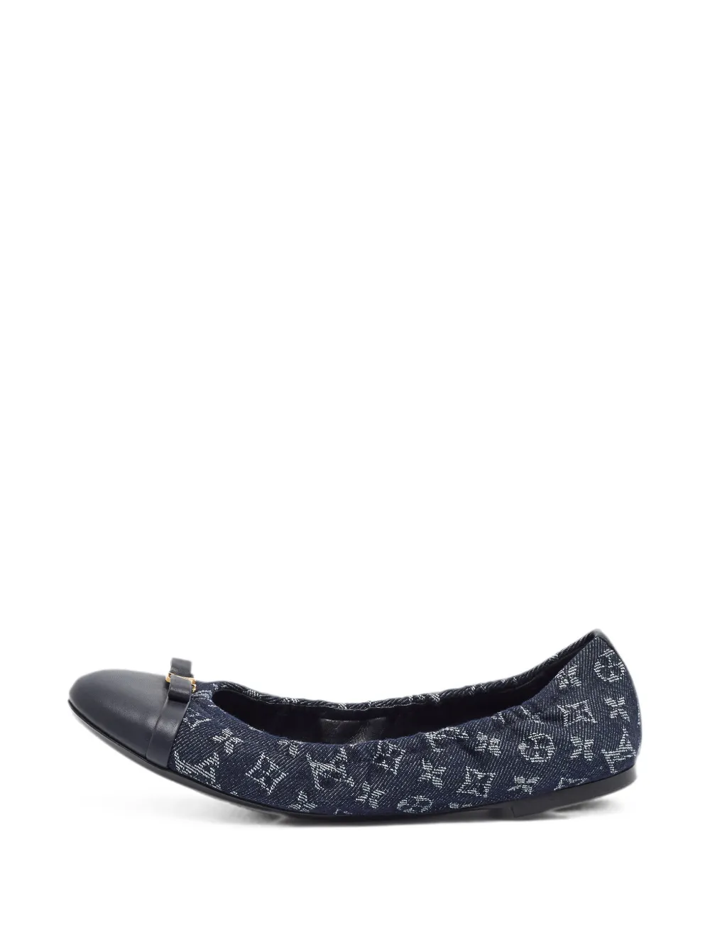 Louis Vuitton Pre-Owned Elba monogram ballet flats - Blau