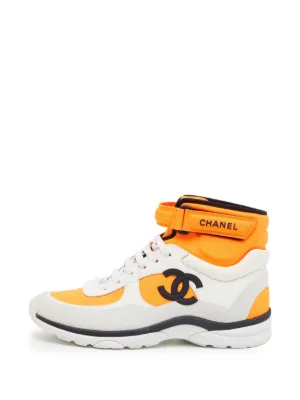 CHANEL Pre-Owned キルティング スニーカー | ホワイト | FARFETCH JP