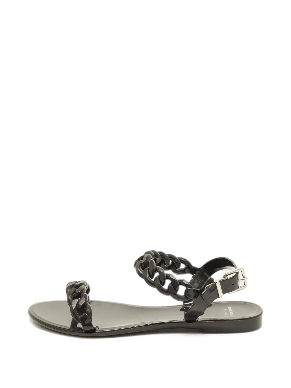 Givenchy Pre-Owned chain-detail sandals - Nero