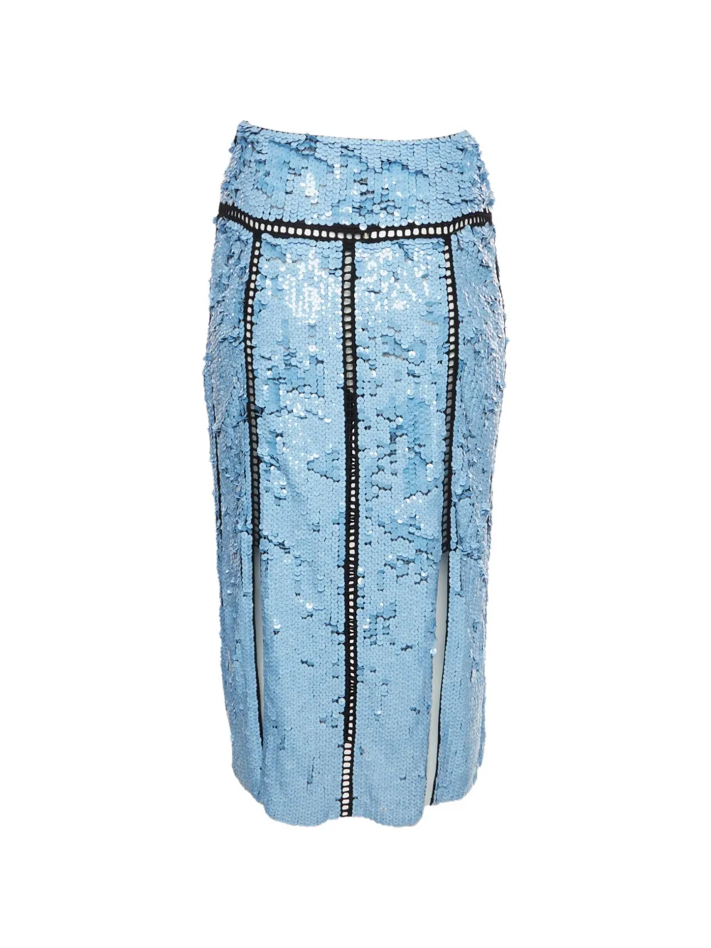 PUCCI Pre-Owned sequin-embellished midi skirt - Blu