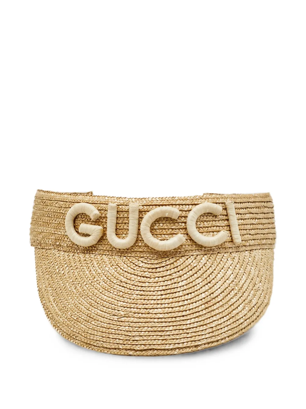 Gucci Pre-Owned Stella logo-embellished visor - Toni neutri