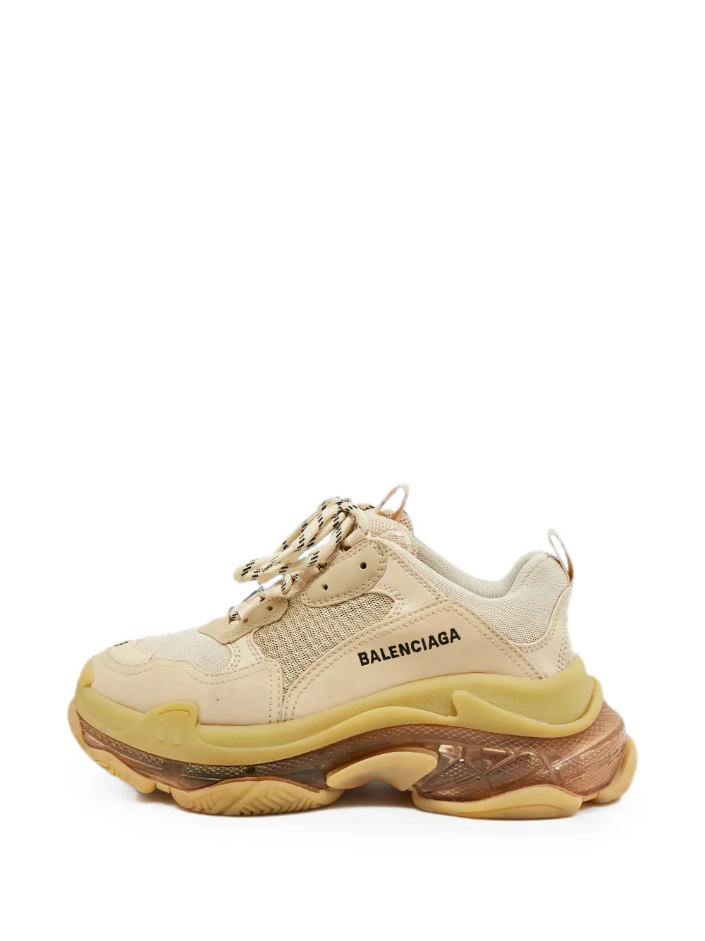 Balenciaga Pre-Owned Triple S sneakers - Nude