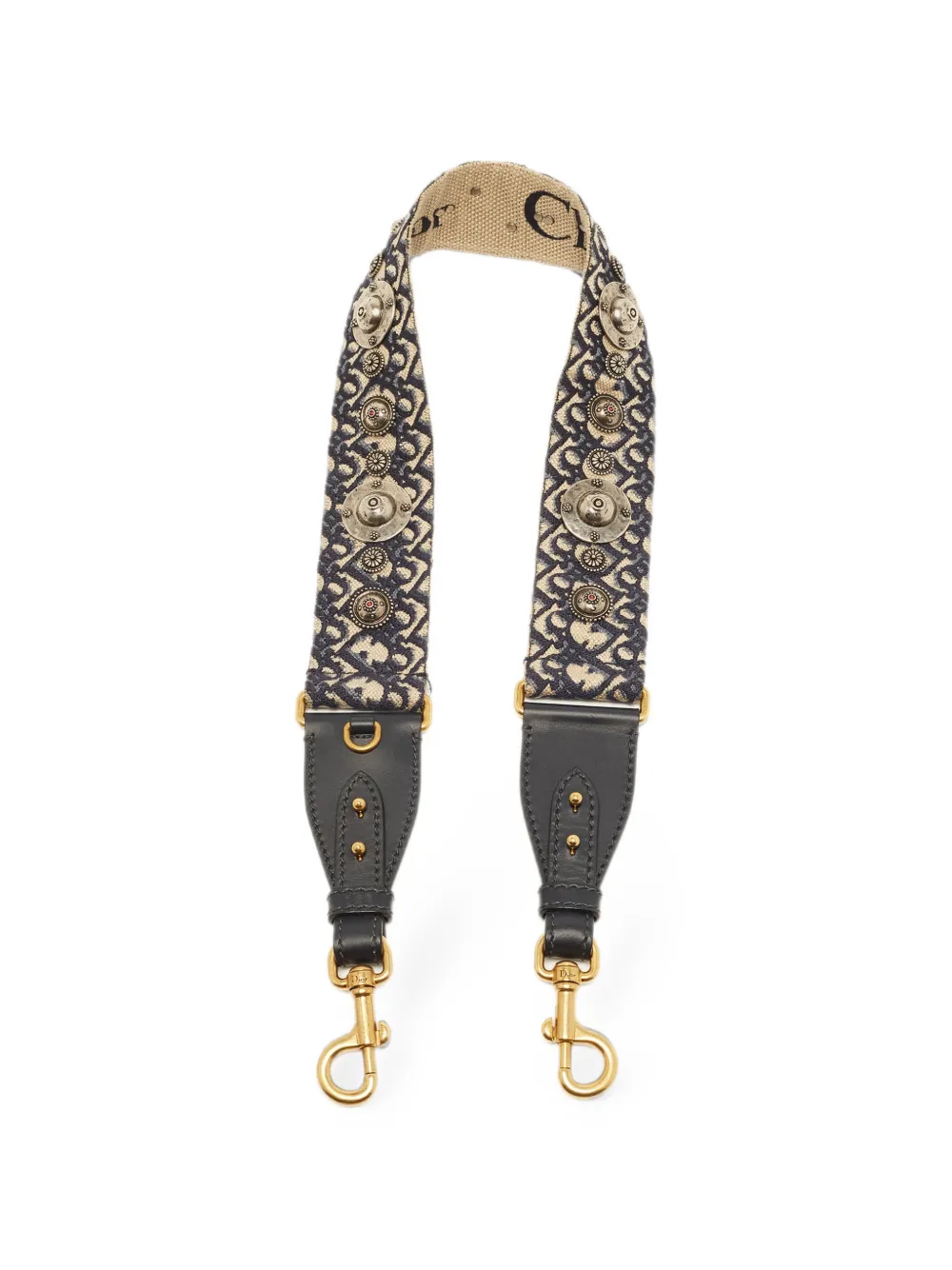 Christian Dior Pre-Owned Oblique bag strap - Blue