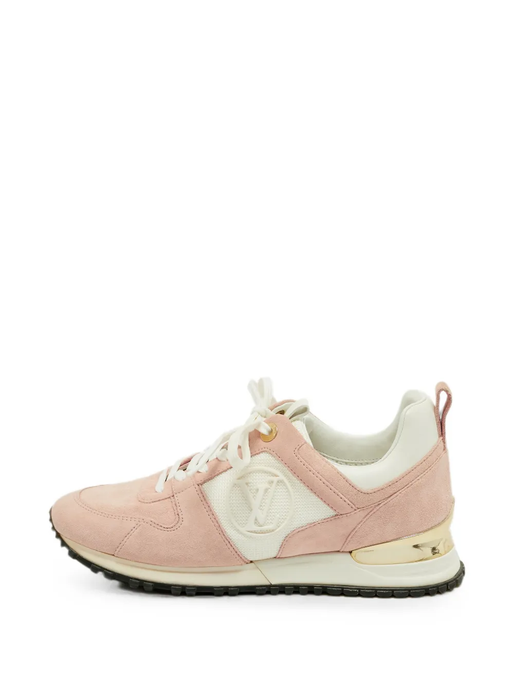 Louis Vuitton Pre-Owned Run Away lace-up sneakers - Rosa