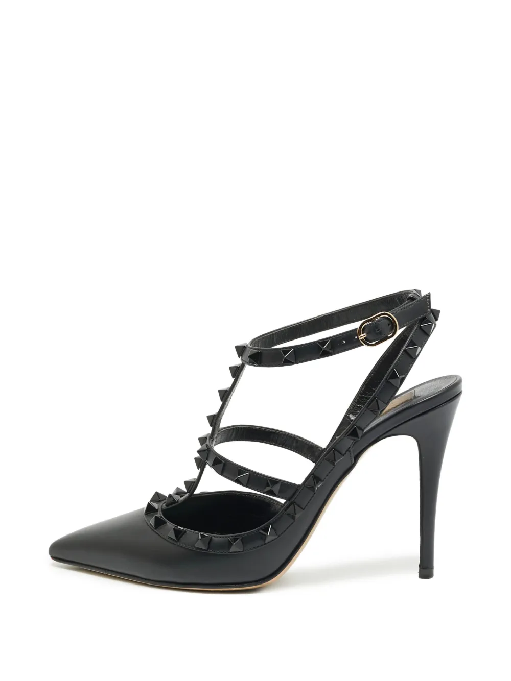 Valentino Garavani Pre-Owned Rockstud cage pumps - Schwarz
