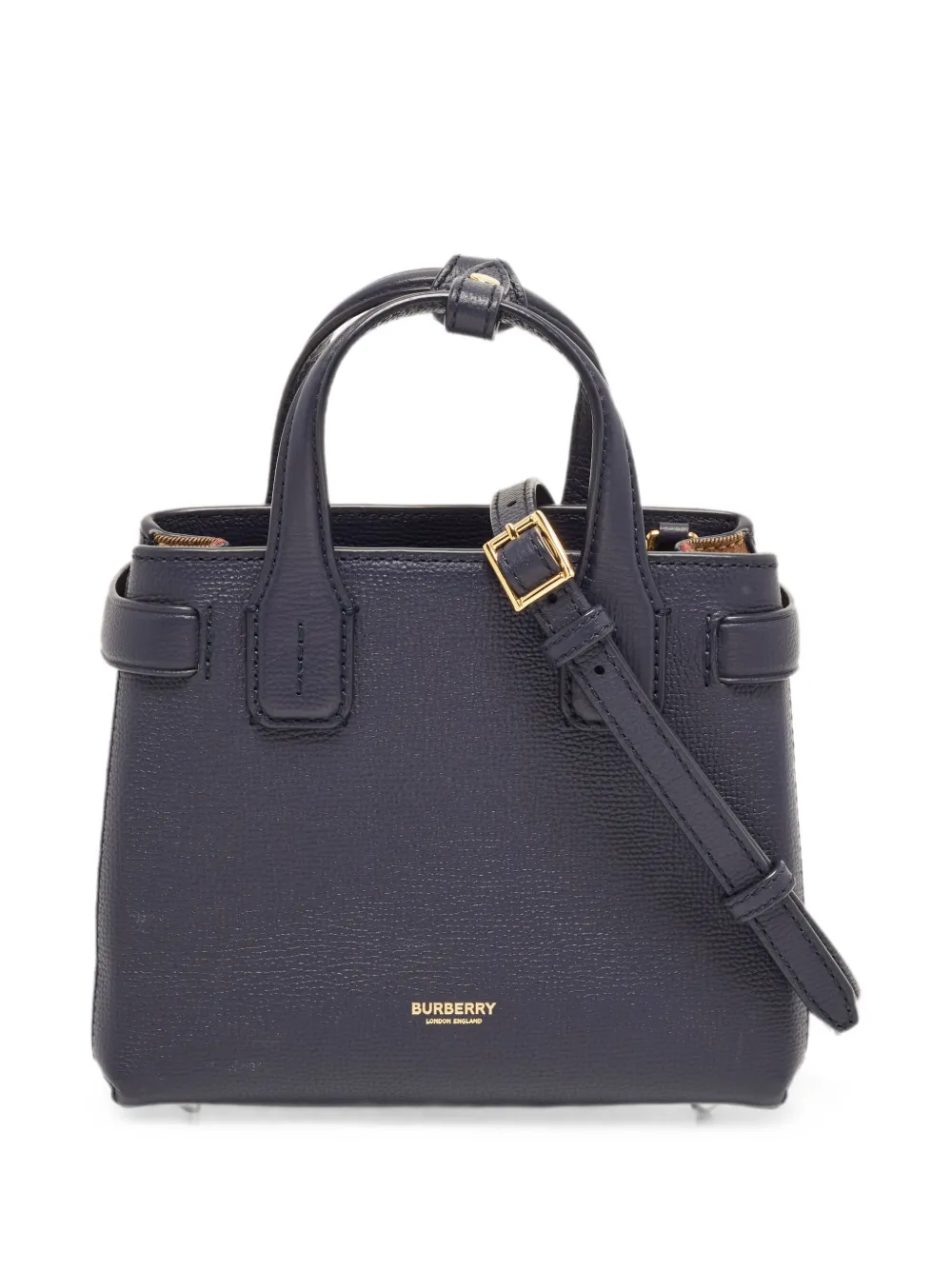 Burberry Pre-Owned Kleiner Banner Tote Bag - Blau