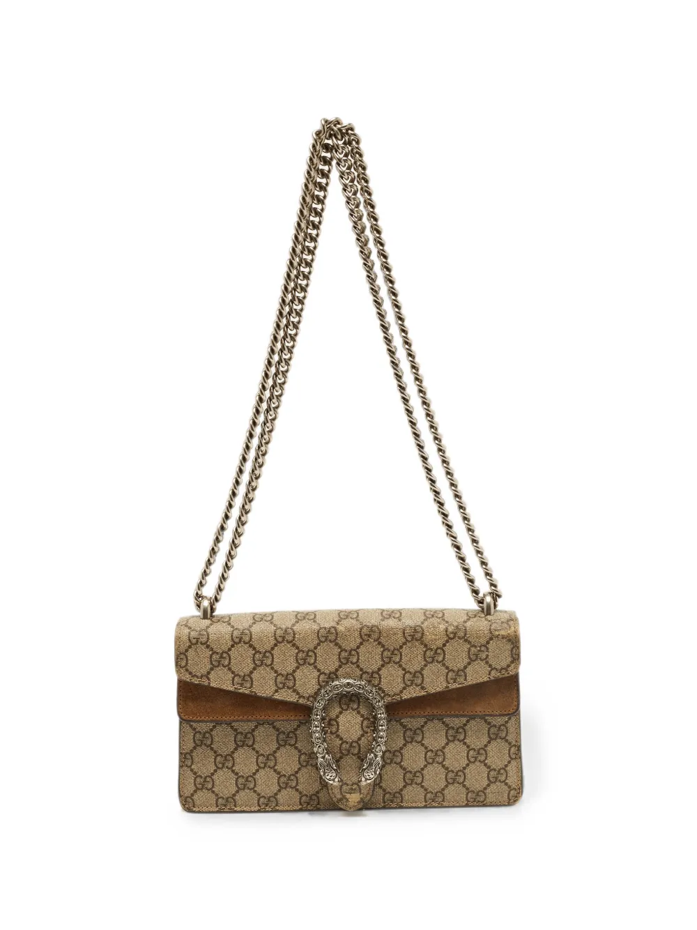 Gucci Pre-Owned Dionysus GG Supreme shoulder bag - Toni neutri