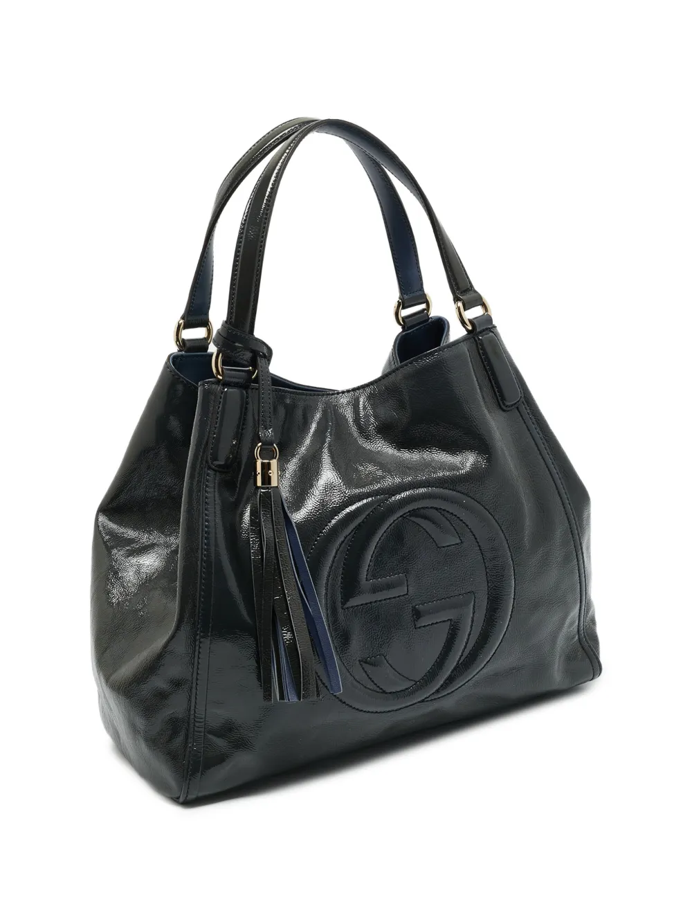 Gucci Pre-Owned Soho Tote Bag mit Logo - Grau