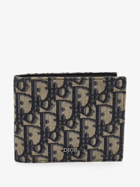 Christian Dior Pre-Owned cartera Oblique plegable 2021