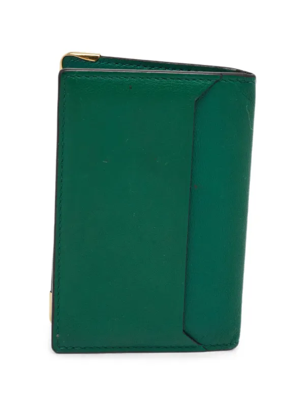 Cartier Must De Cartier Leather Cardholder | Green | FARFETCH