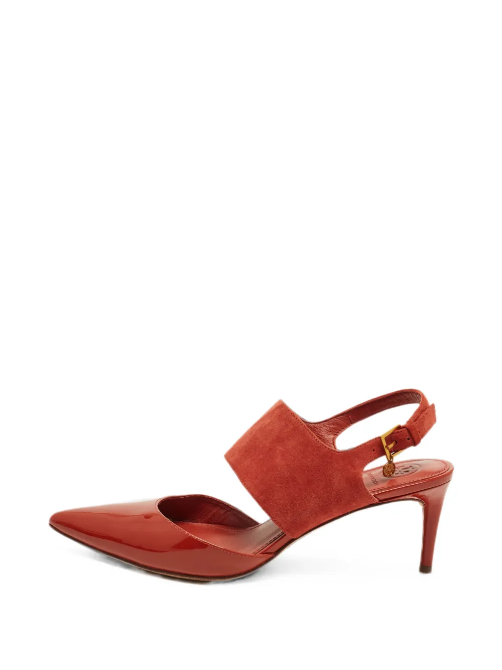 Tory Burch Ashton Slingback-Pumps - Rot