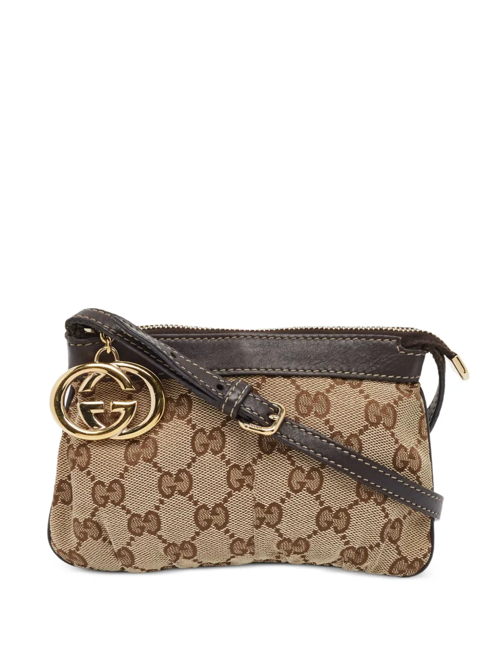 Gucci Pre-Owned Interlocking G crossbody bag - Toni neutri