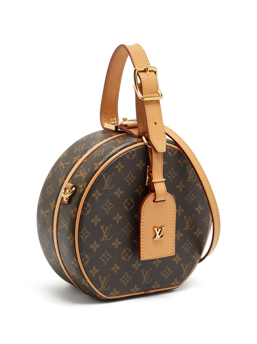 Louis Vuitton Pre-Owned Petite Boite Chapeau Monogram mini-shopper Bruin