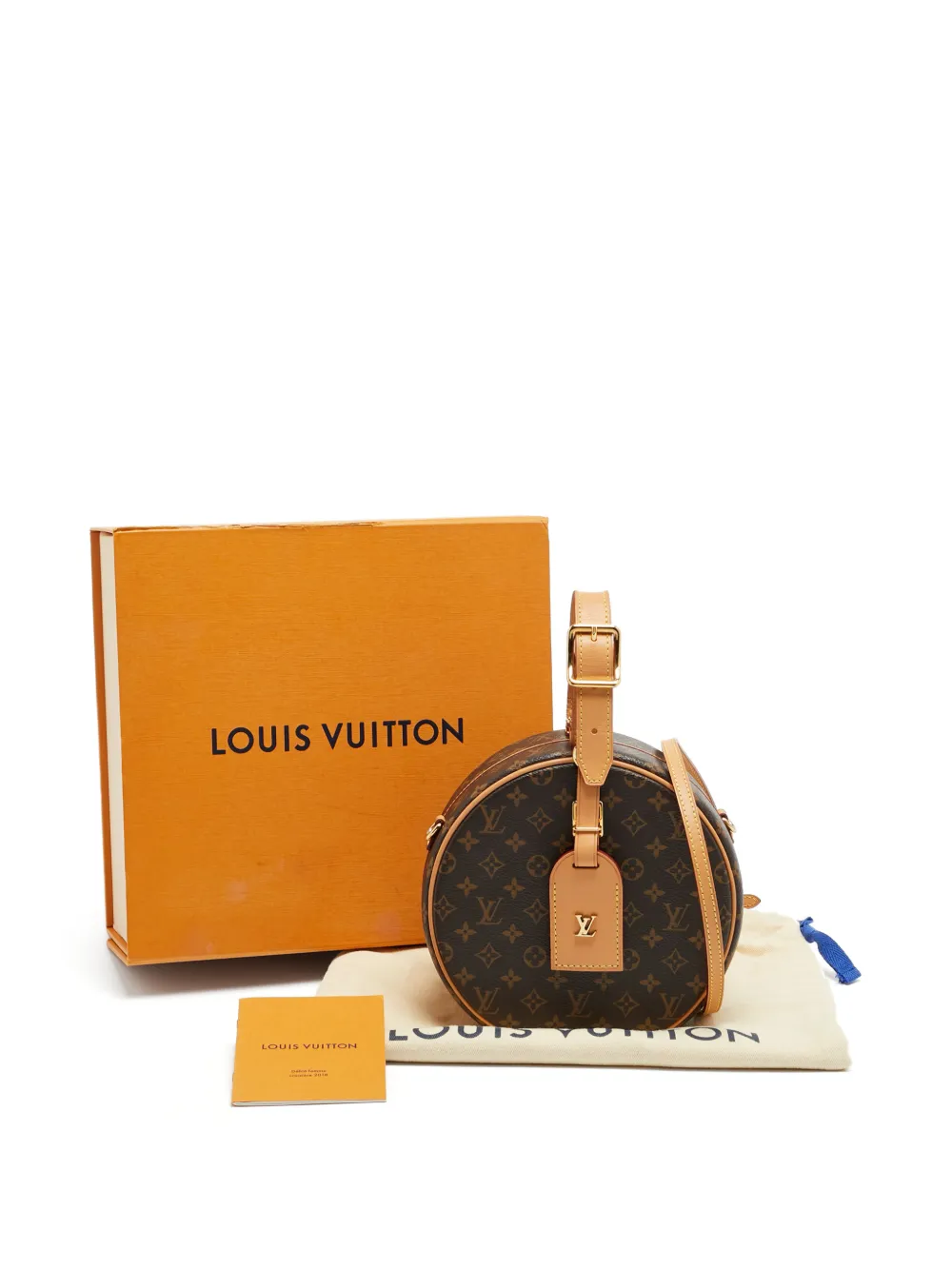 Louis Vuitton Pre-Owned Petite Boite Chapeau Monogram mini-shopper Bruin