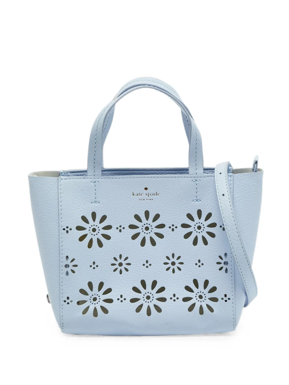 Kate Spade Faye Drive Hallie laser-cut tote bag - Blu