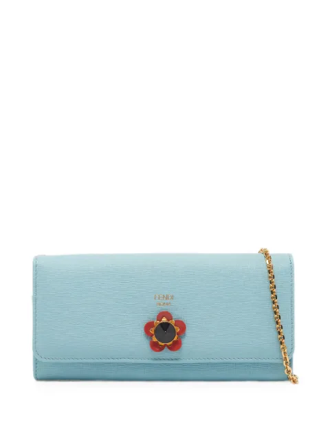 Fendi Pre-Owned 2017 Flowerland leather wallet