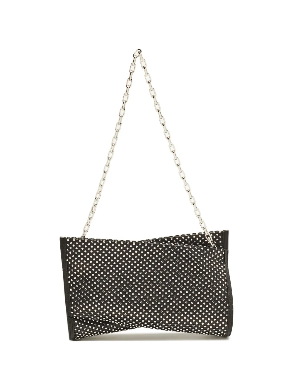 Christian Louboutin Pre-Owned pochette Loubitwist Strass - Noir