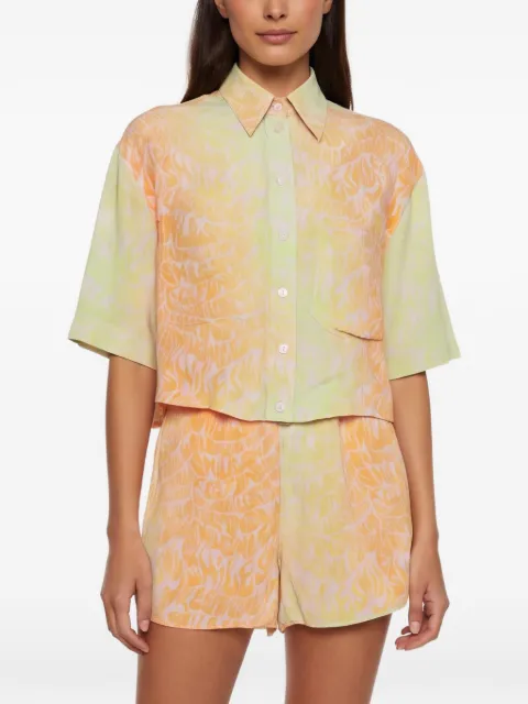 Stella McCartney Pre-Owned graphic-print shirt and shorts set