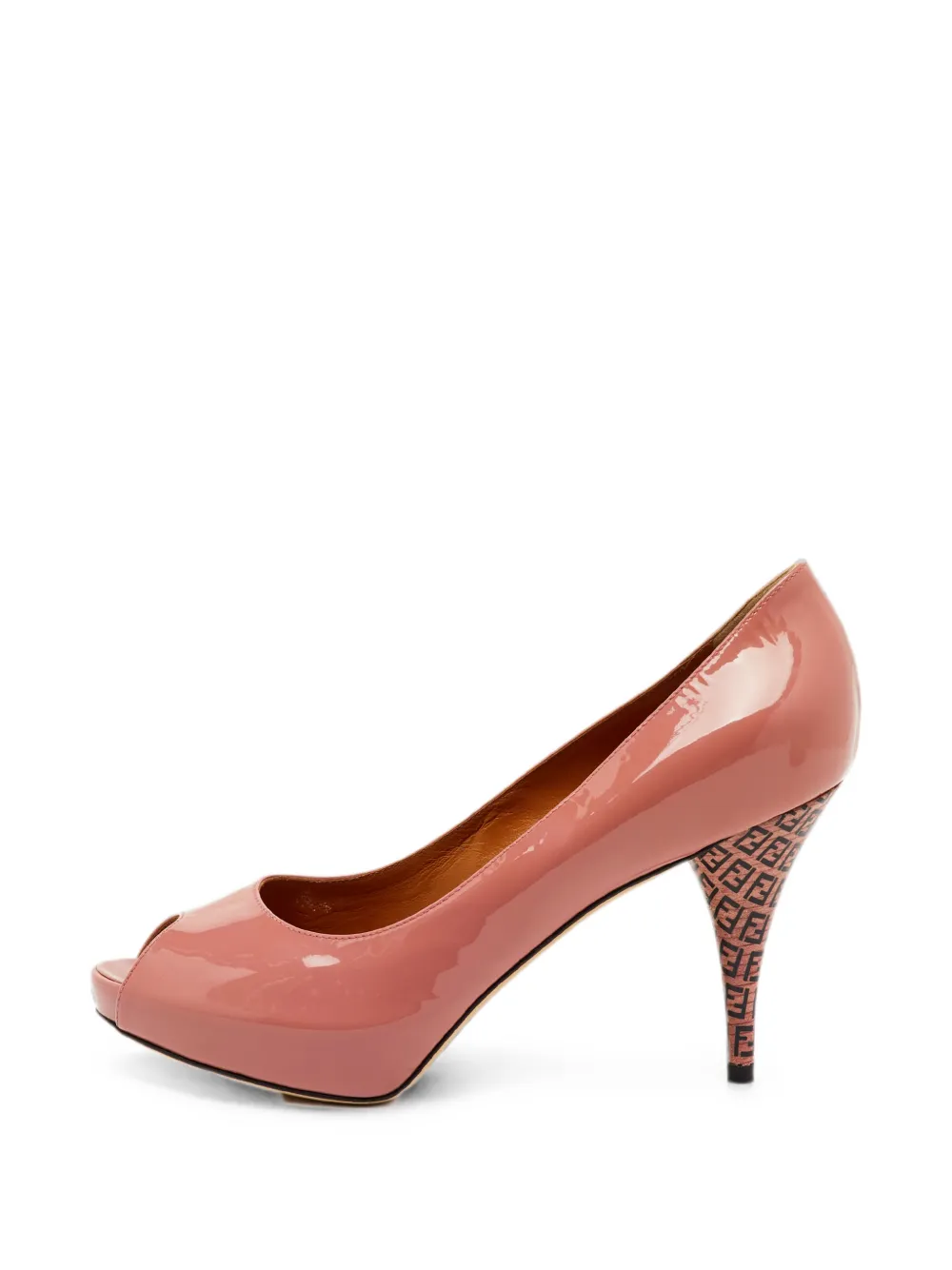 Fendi Pre-Owned peep-toe pumps - Rosa