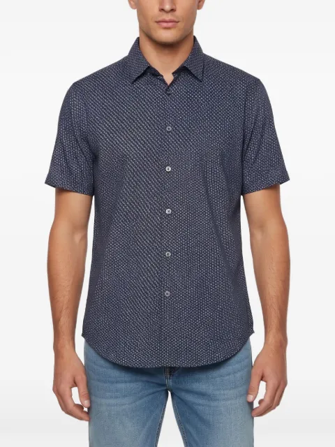 BOSS Luka floral-print shirt