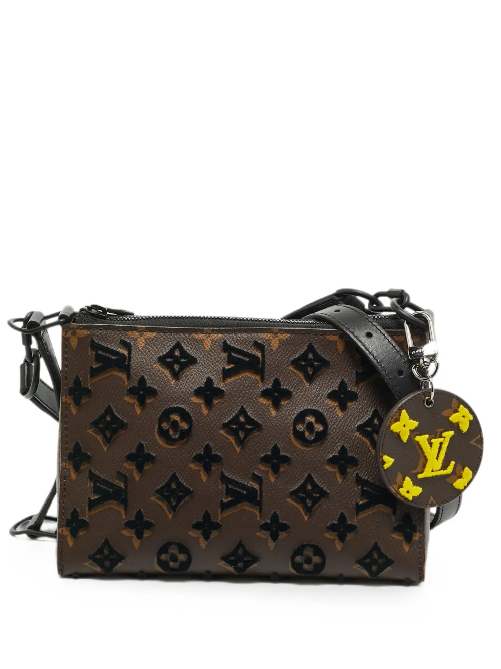 ルイヴィトン LOUIS VUITTON モノグラム 刺繍入りベル LOUIS VUITTON