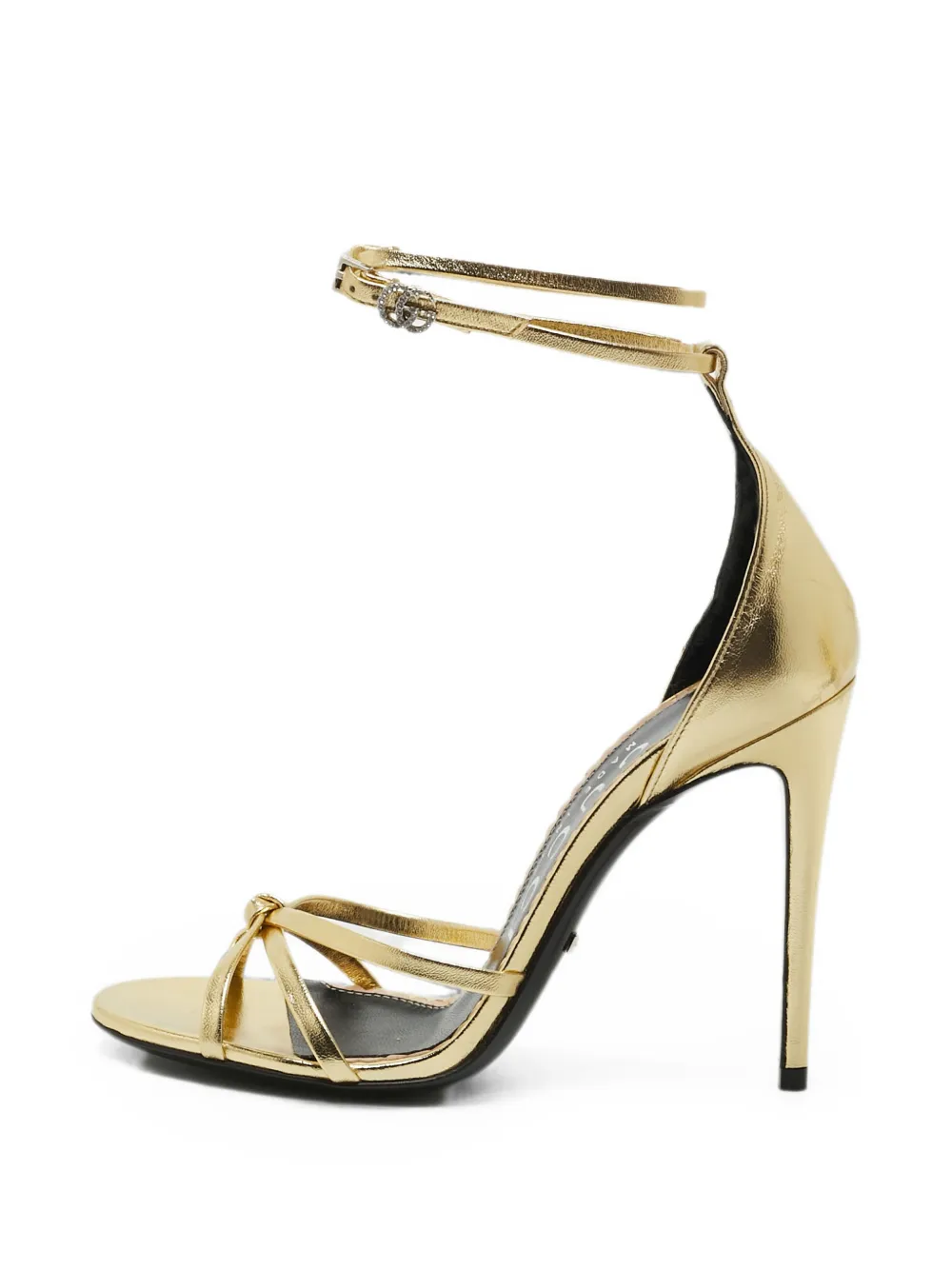 Gucci Pre-Owned Ilse ankle-strap sandals - Oro