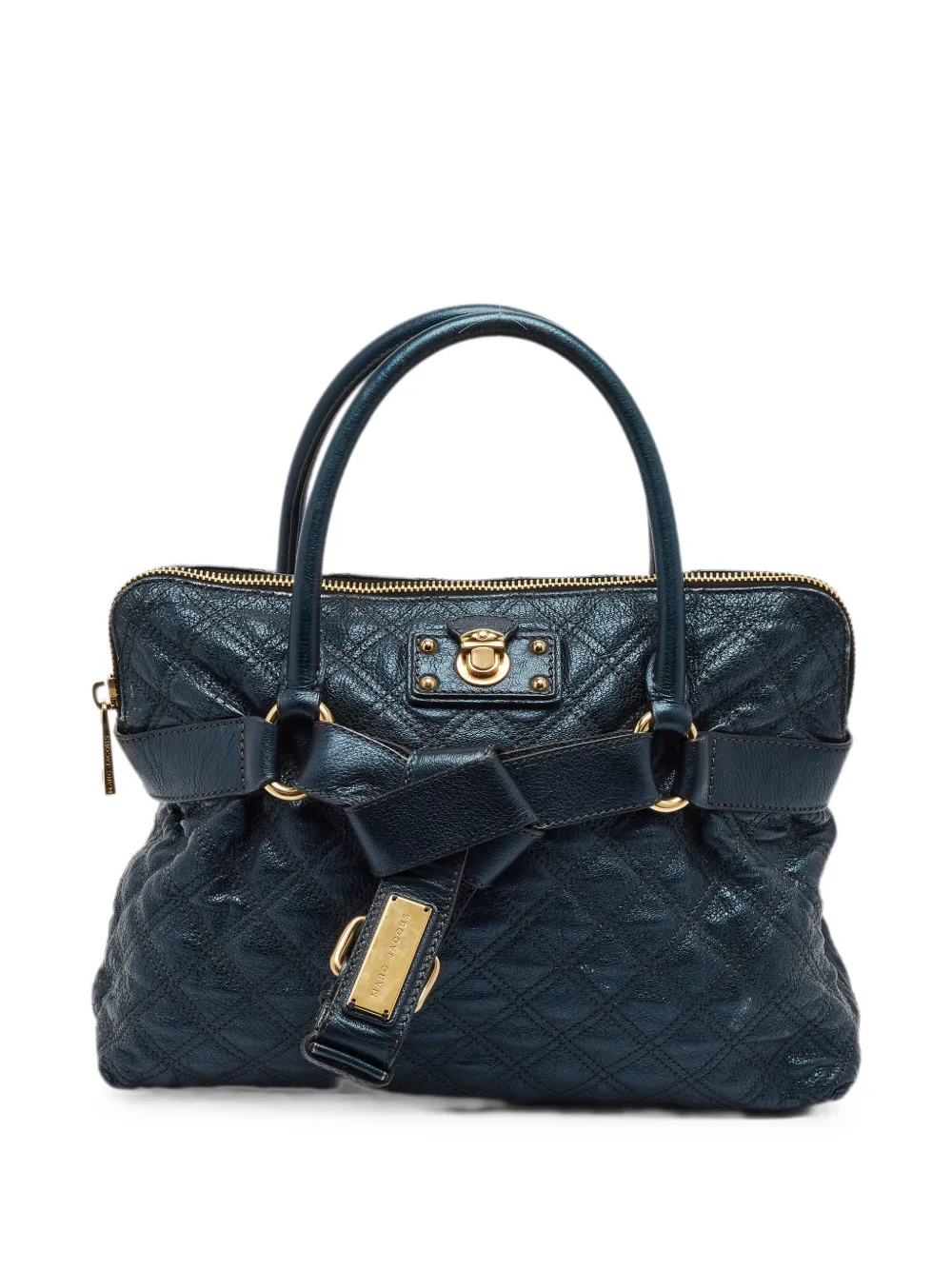 Marc Jacobs Vintage Bruna quilted leather tote bag - Blu