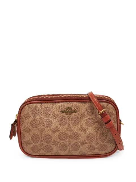 Coach sacoche zippé à logo