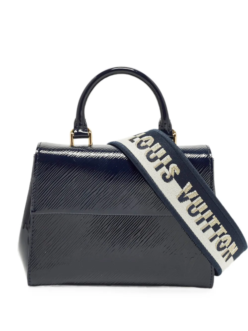 Louis Vuitton Pre-Owned mini Cluny Electric leather shoulder bag - Blu