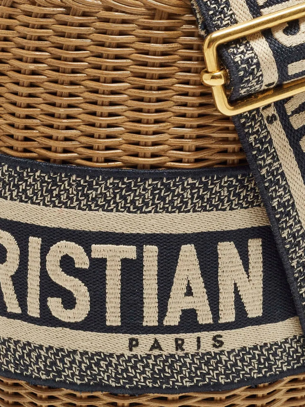 Christian Dior Pre-Owned Bucket-tas met trekkoord Beige