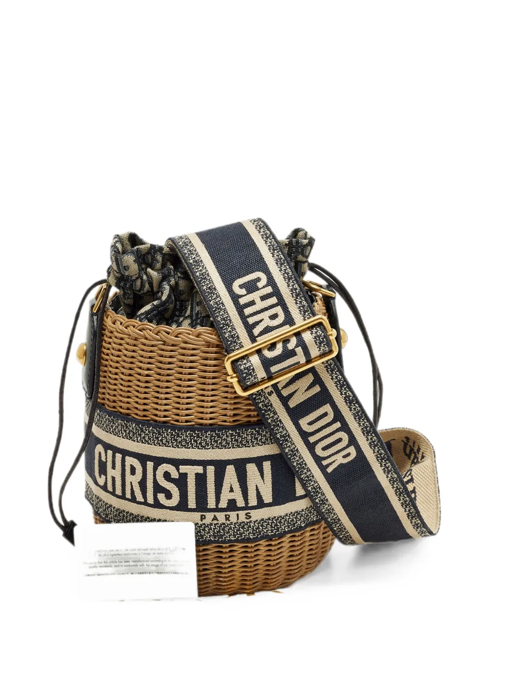 Christian Dior Pre-Owned drawstring bucket bag - Toni neutri