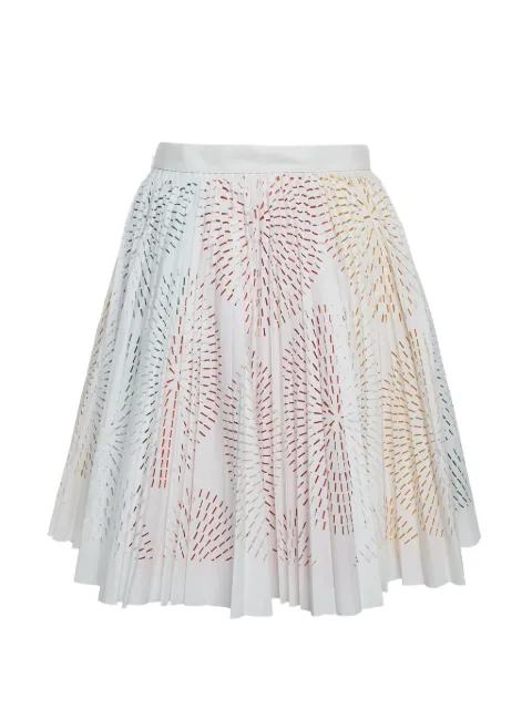 Alaïa Pre-Owned minijupe à design plissé
