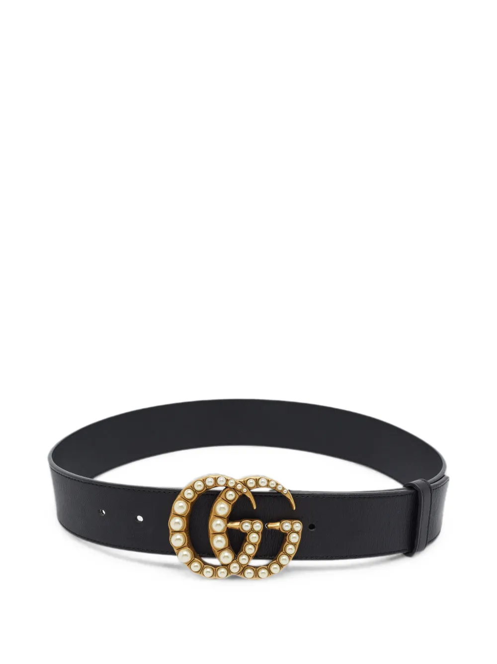 Gucci Pre-Owned GG Marmont belt - Nero
