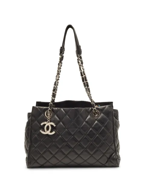 CHANEL Pre-Owned 2014 small quilted CC tote bag