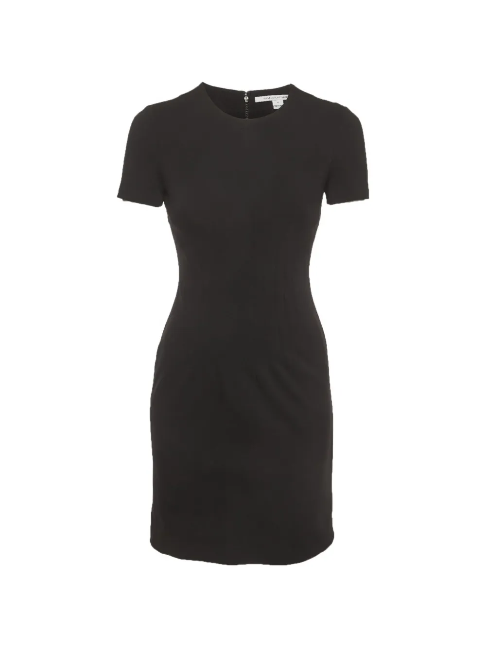 DVF Diane von Furstenberg Minikleid aus Krepp - Schwarz