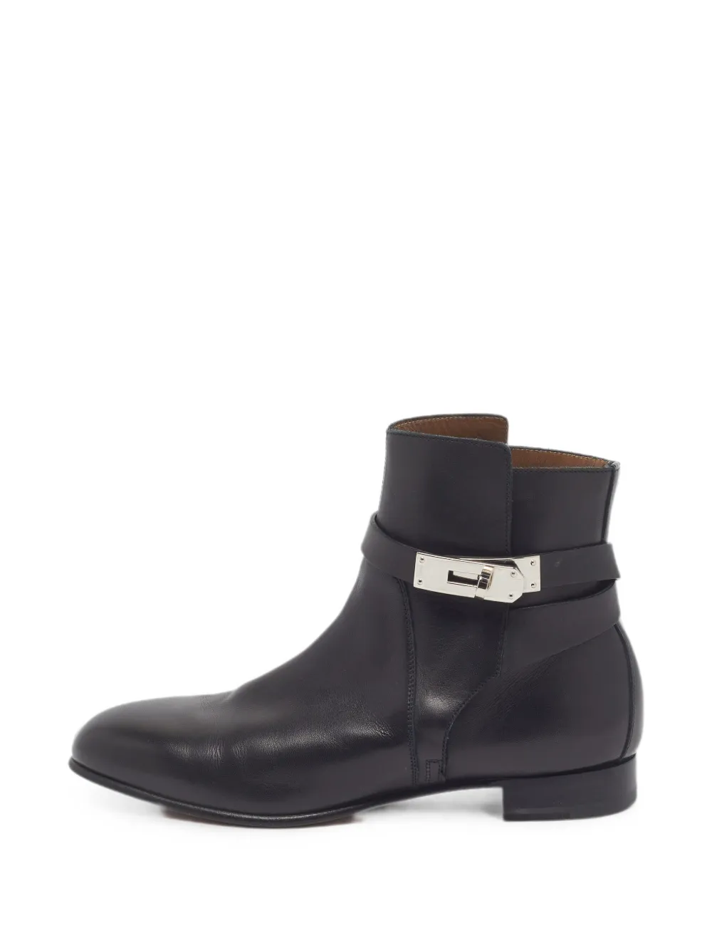 Hermès Pre-Owned Neo leather ankle boots - Schwarz