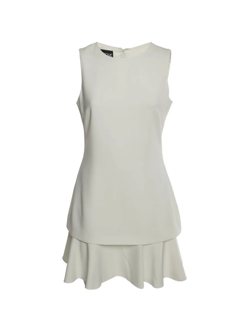 Boutique Moschino sleeveless mini dress - Bianco