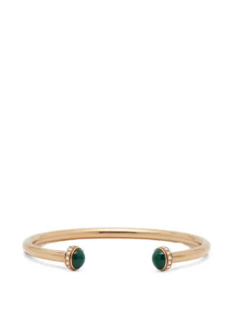 Piaget pulsera Possession con diamantes y malaquita