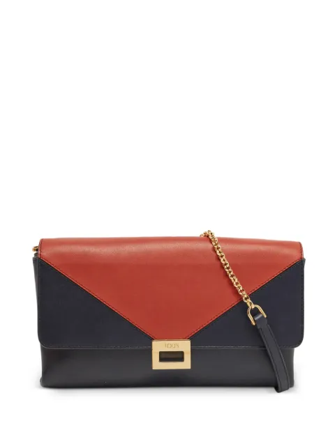 Tod's Vintage leather clutch bag